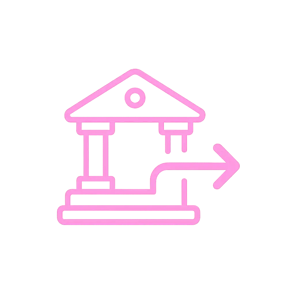 Bank Wire Transfer icon
